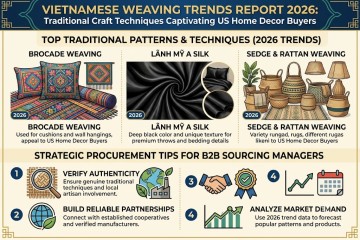 Vietnamese Weaving Trends Report 2026: Traditional Craft Techniques Captivating US Home Decor Buyers